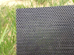 Perforated HDPE sheet