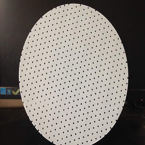 White Perforated Polypropylene Plastic Sheet